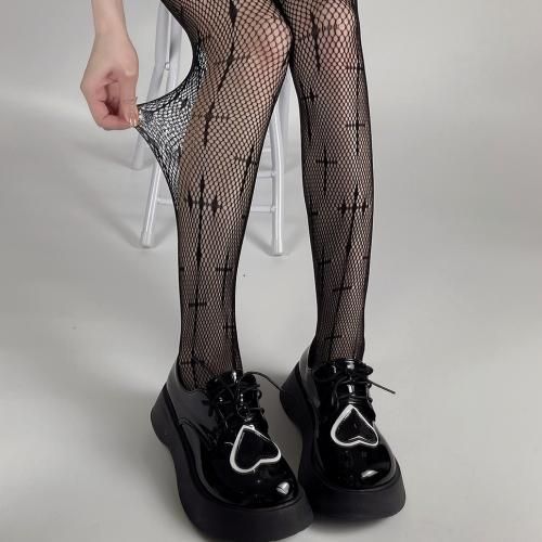 Black Sexy Tights Woman Fishnet Stockings Mesh Leggings 6111