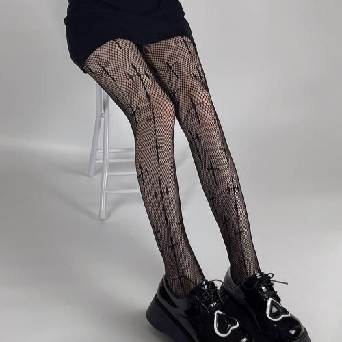 Black Sexy Tights Woman Fishnet Stockings Mesh Leggings 6111