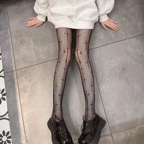 Black Sexy Tights Woman Fishnet Stockings Mesh Leggings 6111