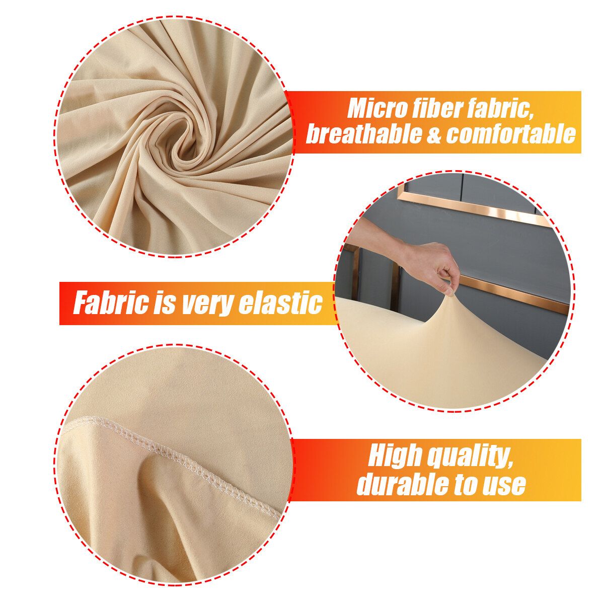 1/2/3/4 Seater (Cushion Cover/Sofa Cover With Mat Cover) Waterproof Sofa Cushion Set Elastic Jacquard Polyester Spandex Sofa Seat Cover Solid Double Sofa Chair Cushion Sofa Cover Black Cushion Cover
