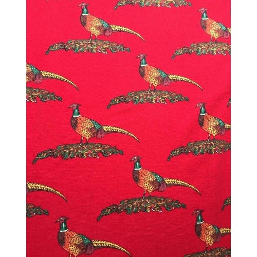 Fenico Crown Bird Design Fabric - 1 Yard