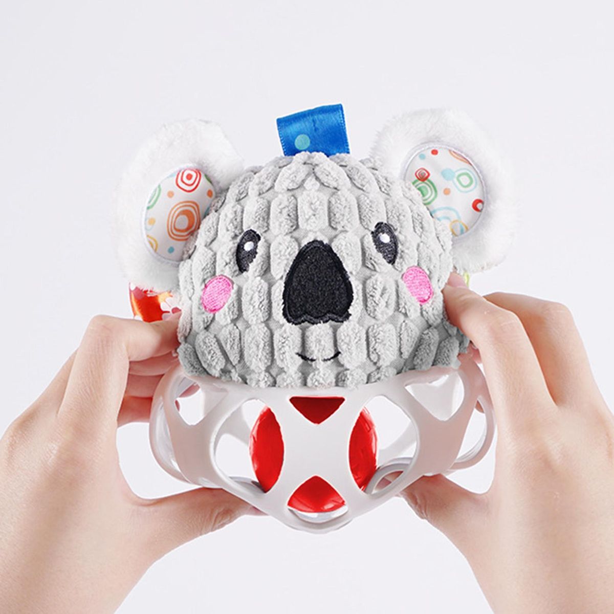 Baby Catch Ball Children Catch Ball Soft Grasping Toy White