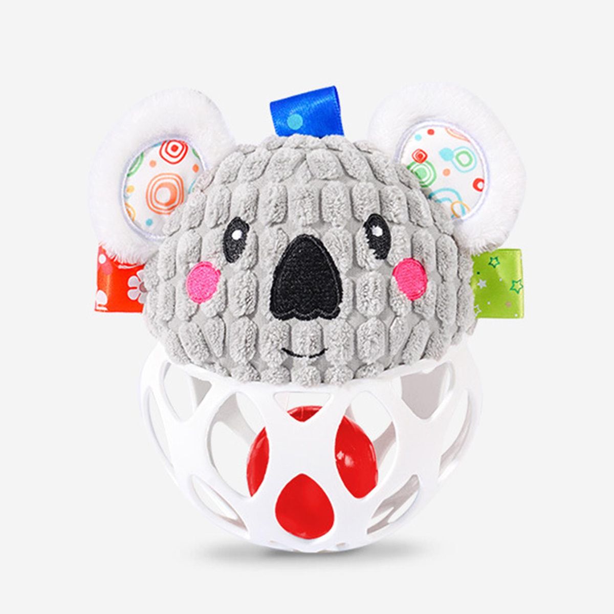 Baby Catch Ball Children Catch Ball Soft Grasping Toy White