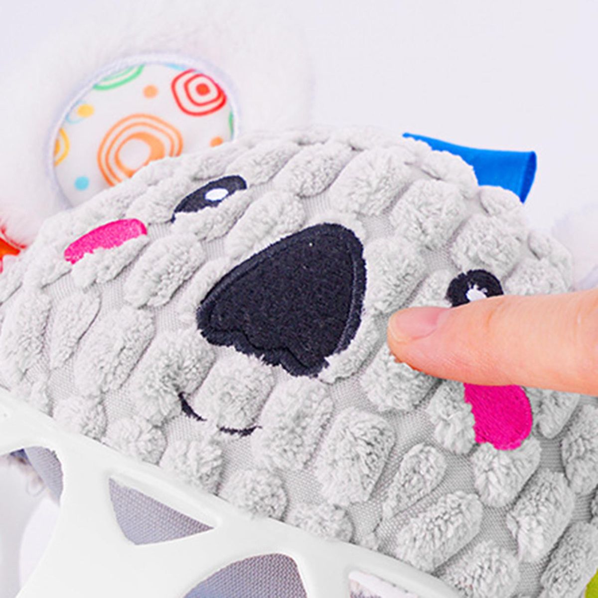 Baby Catch Ball Children Catch Ball Soft Grasping Toy White
