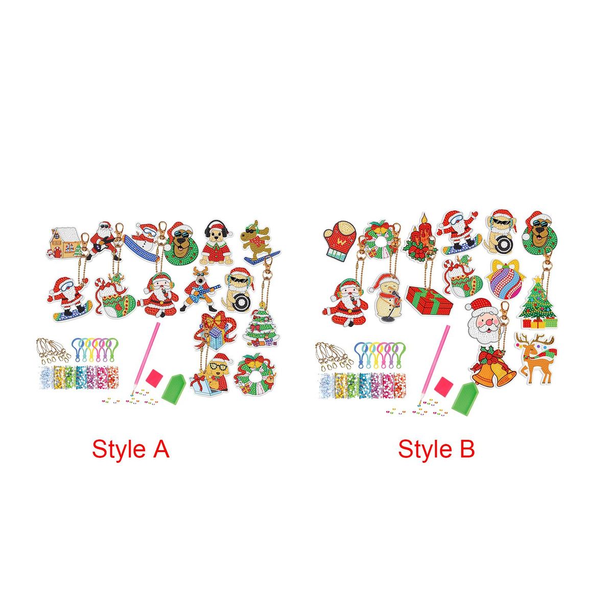 Mystery Keychains Painting Box For Kids And Adults Style A