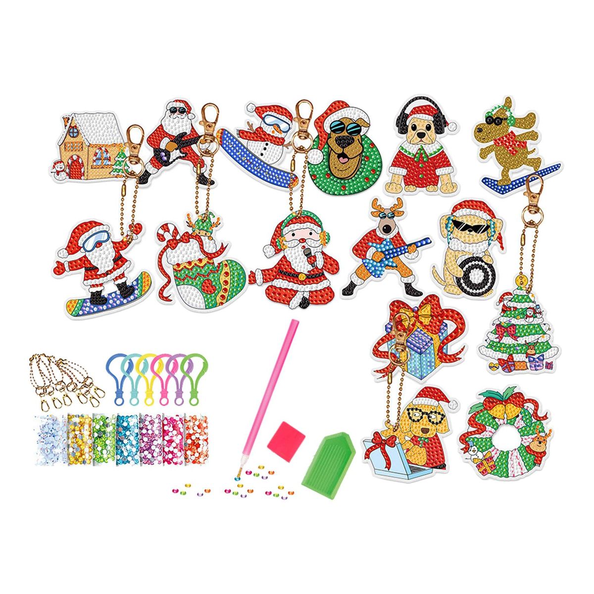 Mystery Keychains Painting Box For Kids And Adults Style A