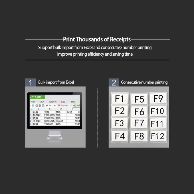 High BT Quality Printer Qr Code Sticker Barcode Thermal