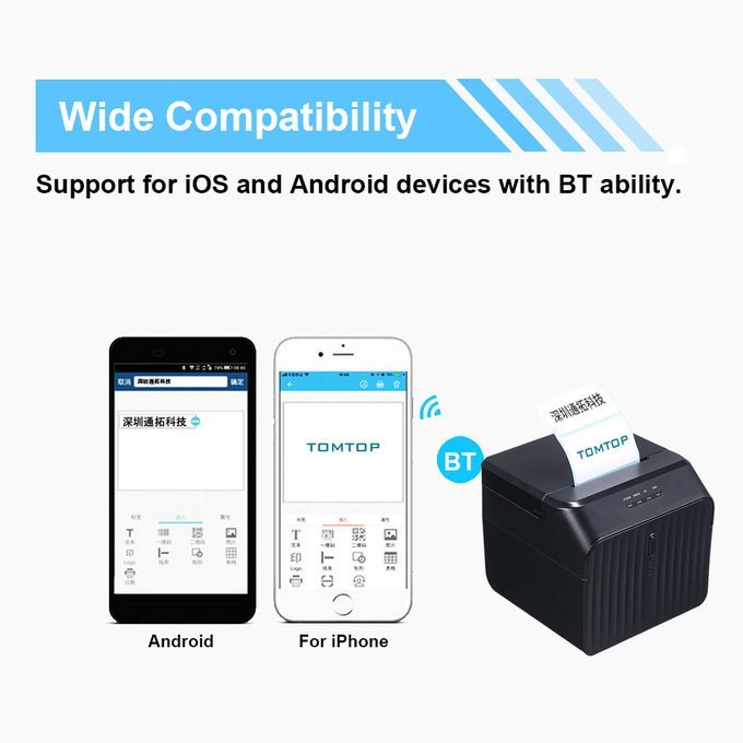 High BT Quality Printer Qr Code Sticker Barcode Thermal
