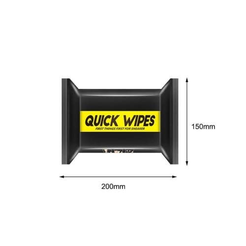 Disposable Shoe Shine Quick Wipes For Cleaning Shoe Stains And Dust- 12 Pieces