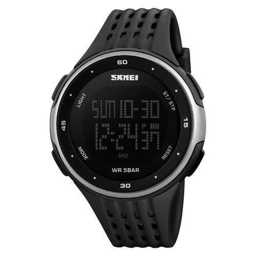 Digital Dual Time Unisex Sport Wrist Watch
