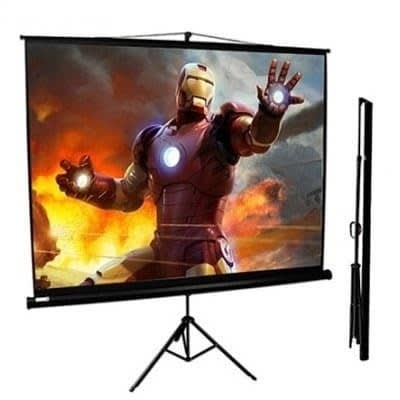 72inch X 72inch Portable Tripod Projector Screen