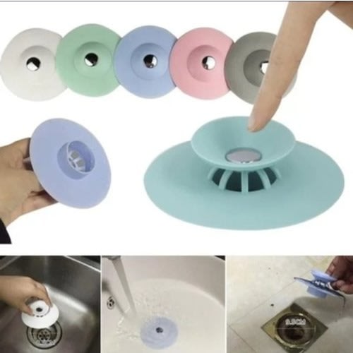 Silicone Drain Cover - 5 Pieces