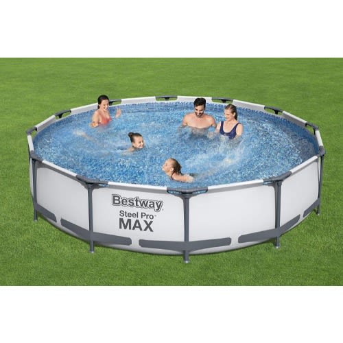 Steel Pro Max Pool Set With Filter Pump - 12ft X 30"