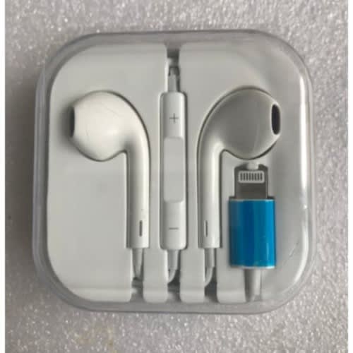 iPhone lightning Earpiece With Mic Noise Cancellation - Bt V5.0