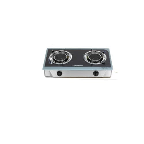 2 Burner Tempered Glass Table Top Gas Cooker Dgc-2bg