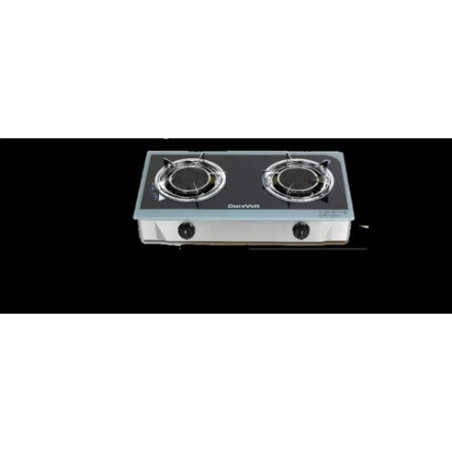 2 Burner Tempered Glass Table Top Gas Cooker Dgc-2bg