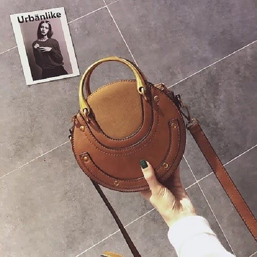 Round Women Crossbody Bag