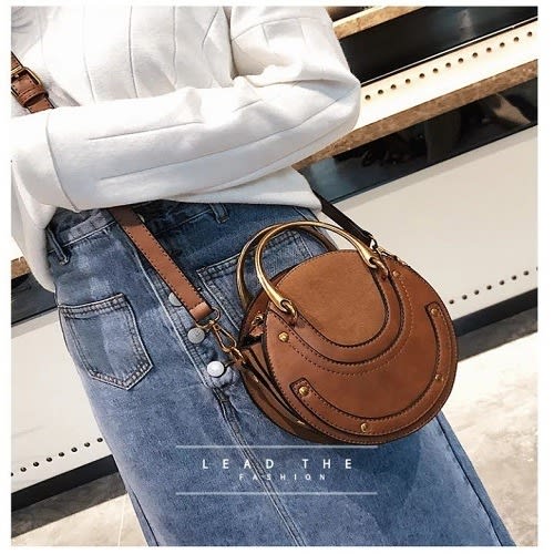 Round Women Crossbody Bag