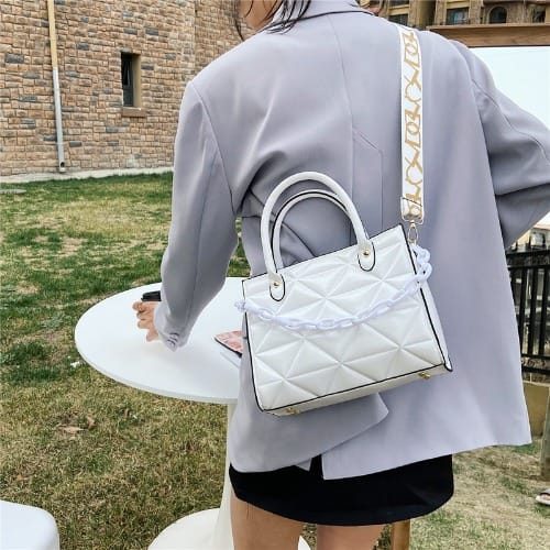 Ladies Handbag - White