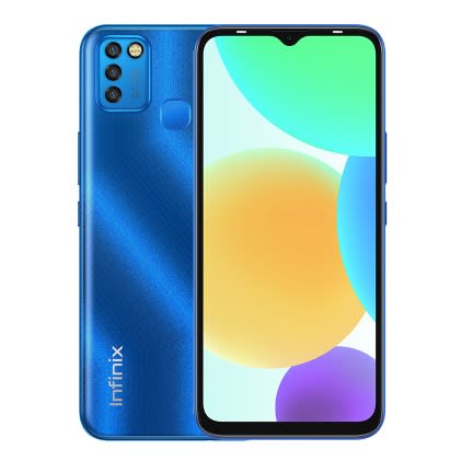 Smart 6 - 6.6"HD+ - 32GB ROM - 2GB RAM - 3G Dual SIM - Facial & Fingerprint Unlock - 5000mAh - Blue