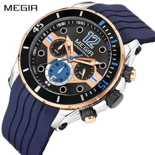 Waterproof Sports Watches Fashion Casual Men's Wristwatches 2206