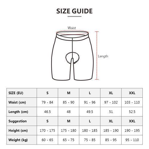 Men Cycling Padded Shorts Bicycle Road Bike MTB Mountain