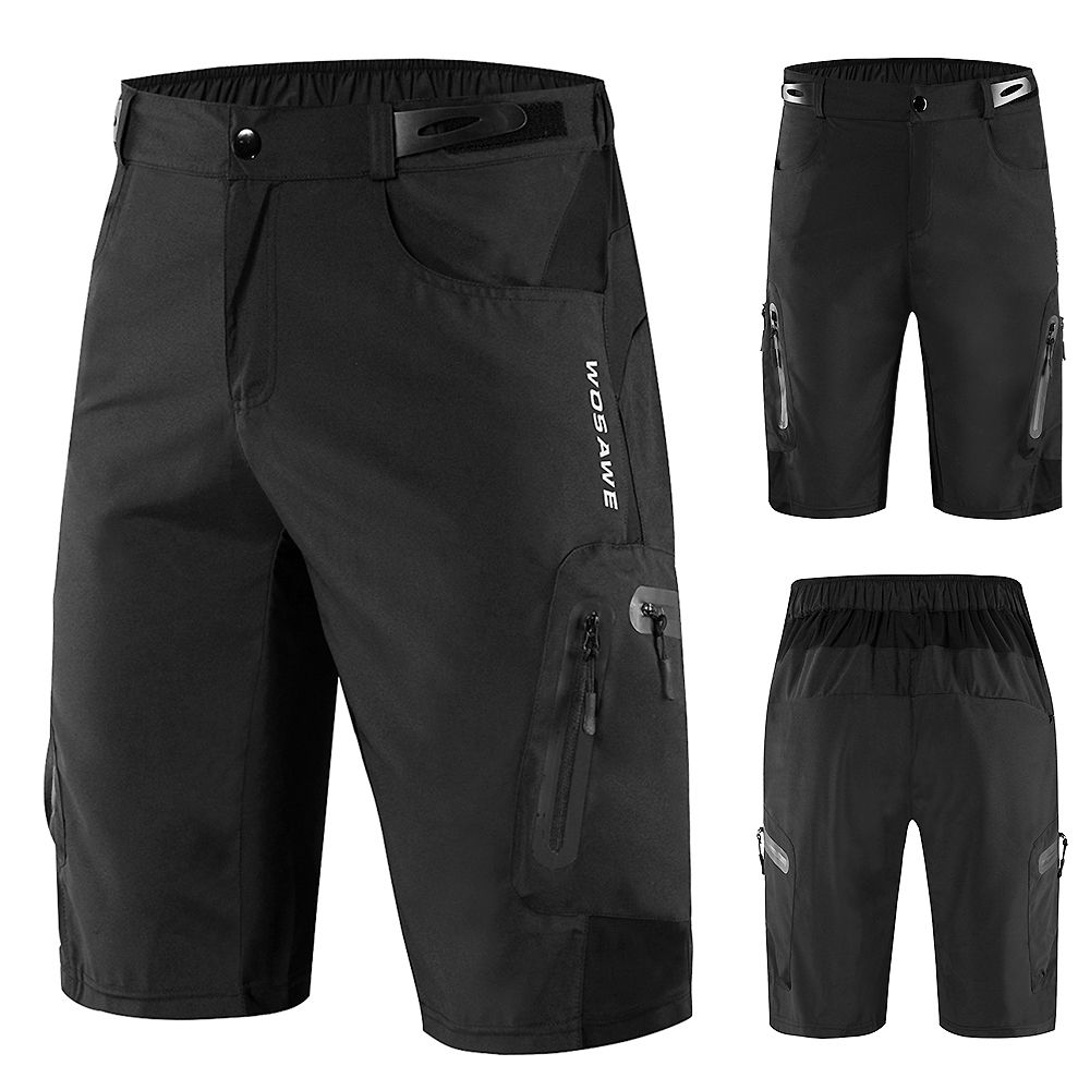 Men Loose Fit Cycling Shorts Breathable Quick Dry MTB Bike