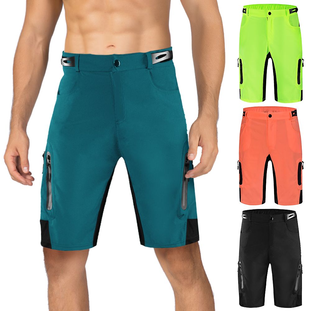 Men Loose Fit Cycling Shorts Breathable Quick Dry MTB Bike