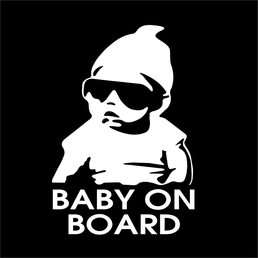 Baby On Board Car Caution Safety Adhesive Sticker