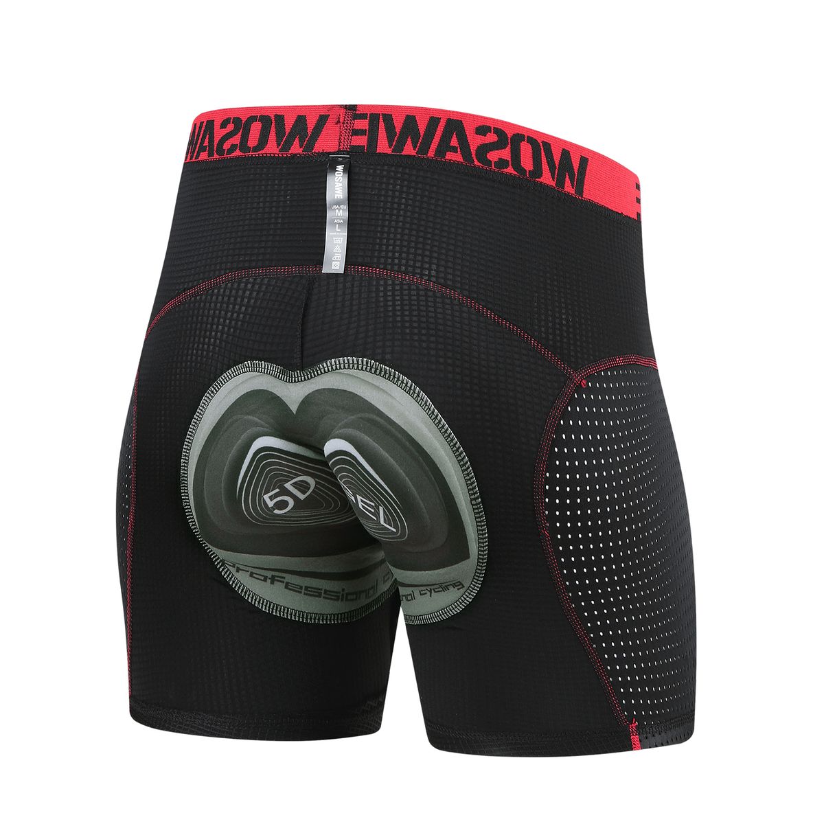 Men Cycling Underwear Shorts Breathable Mesh Cycling  Pad