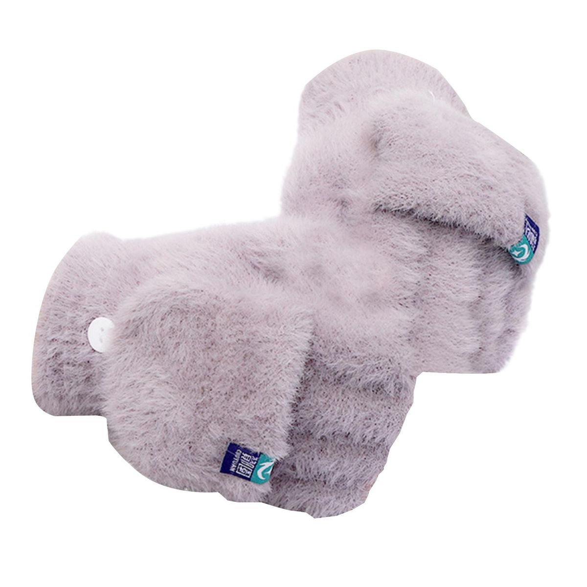 1 Pair with Finger Cap Lady Winter Light Purple