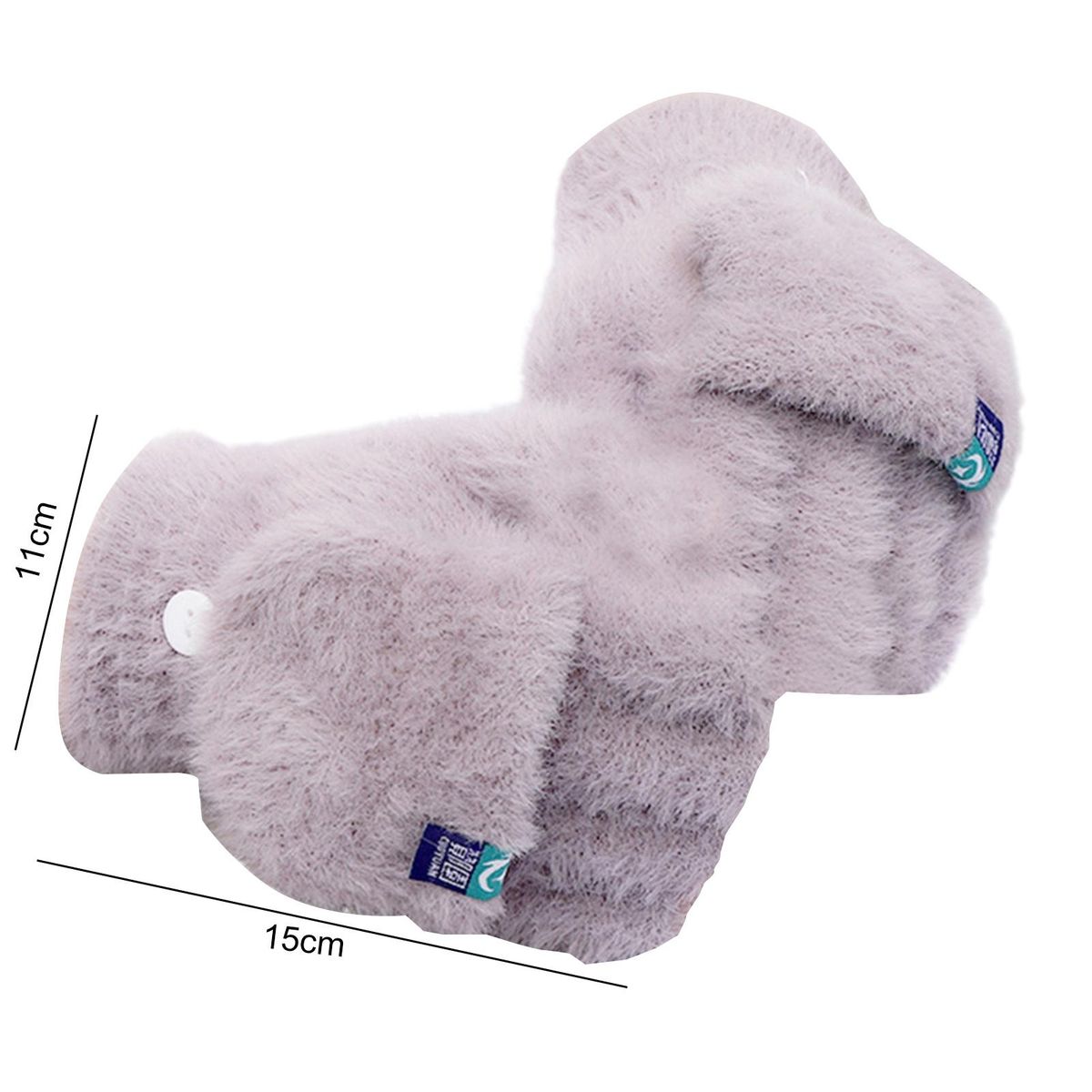 1 Pair with Finger Cap Lady Winter Light Purple