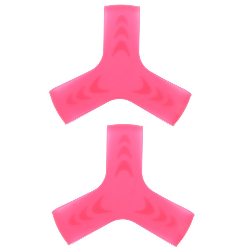 1 Pair Swimming Snorkeling Scuba Diving Fin Keepers Grippers M Pink