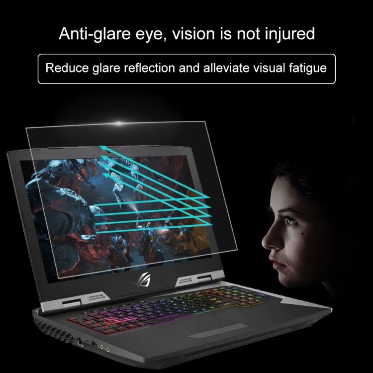 Laptop Screen HD Tempered Film For ASUS ROG G703 17.3 Inch