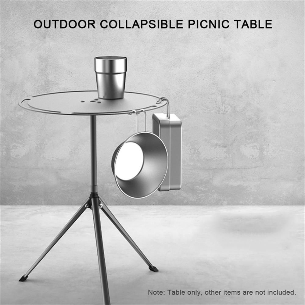 Outdoor Collapsible Picnic Table Portable Camping Desk