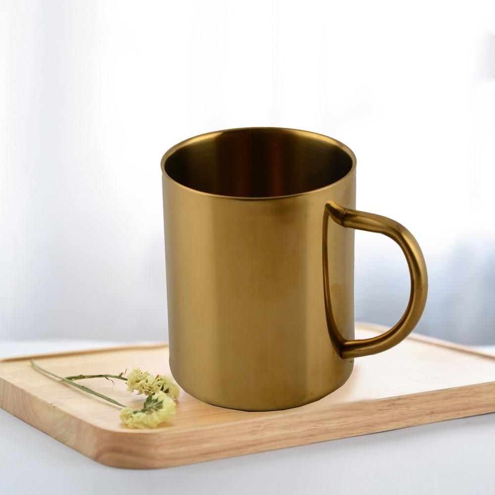 Stainless Steel Cups 400ml Pint Drinking Cups Metal Drinking Glass Water Cup for Kids and Adults