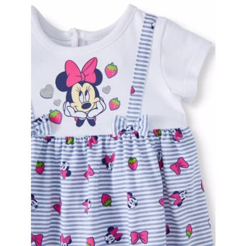 Minnie Mouse Baby Girls Jumper And Shorts - 2 Piece Set