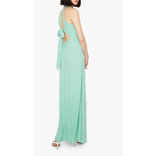 Halter Neck Maxi Dress- Mint Green