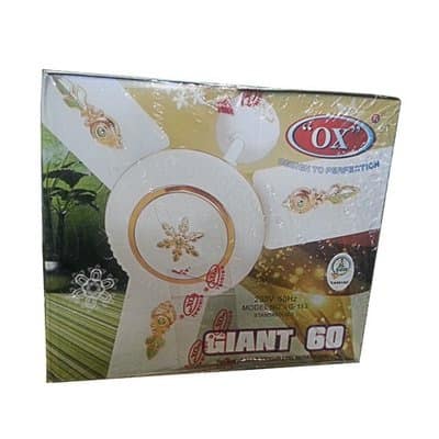 Ox Giant 60inch Ceiling Fan - White