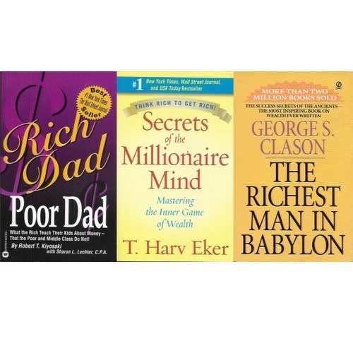 Rich Dad Poor Dad + Secrets Of The Millionaire Mind +the Richest Man In Babylon