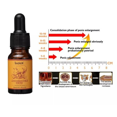 Bidick Penis Enlargement And Massage Oil - 10ml