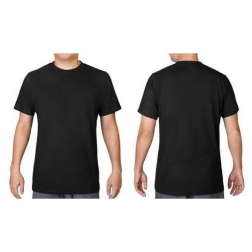Set Of 2 Kids Unisex T-shirts  - Black And White