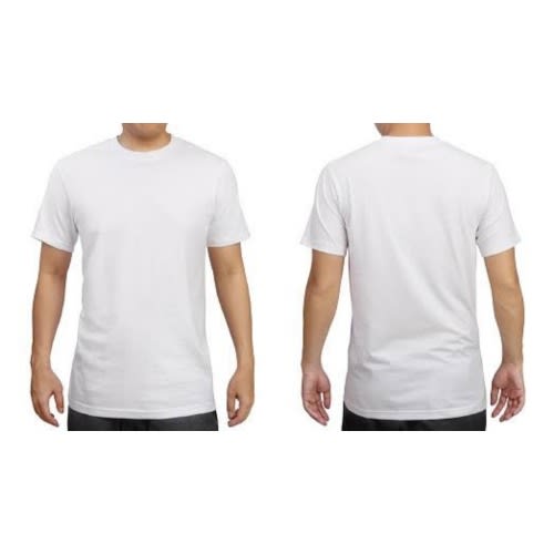 Set Of 2 Kids Unisex T-shirts  - Black And White