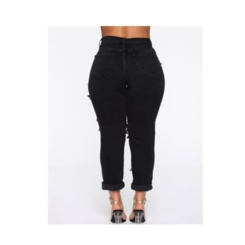Ripple Boyfriend Jean - Black