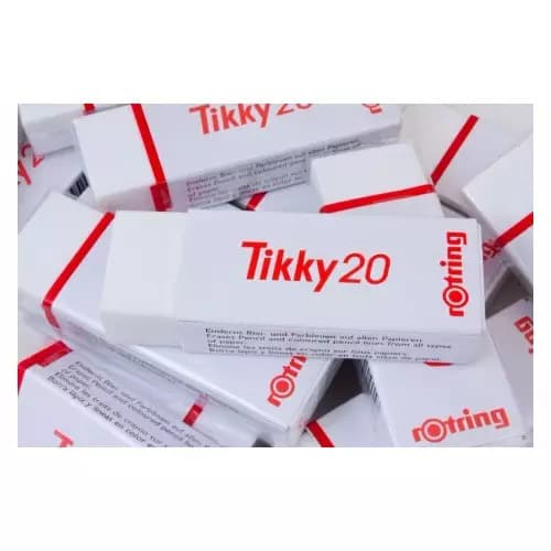 Rotring Tikky 20 Eraser - One Packect of 20pieces