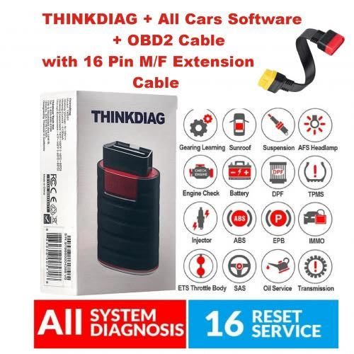 Obdii Wireless Car Scanner With Full Car And Service Functions - Support Android & iOS