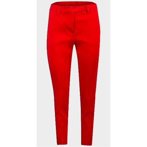 Ladies Cigarette Trousers - Red