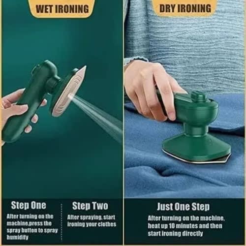Mini Electric Steam Travel Iron - 30w - 100ml