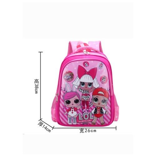 Lol Surprises 3d Pvc School Bag Backpack-M- 38cm