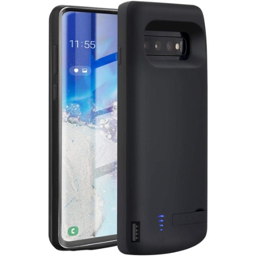 Rechargeable Battery Charging Case For Samsung Galaxy S10 Plus - 6000mAh